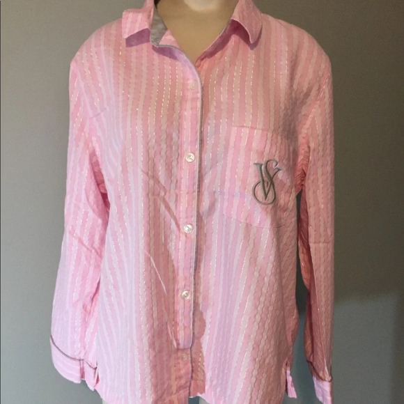 Victoria’s Secret NWOT Flannel PJ Top M - Picture 1 of 11